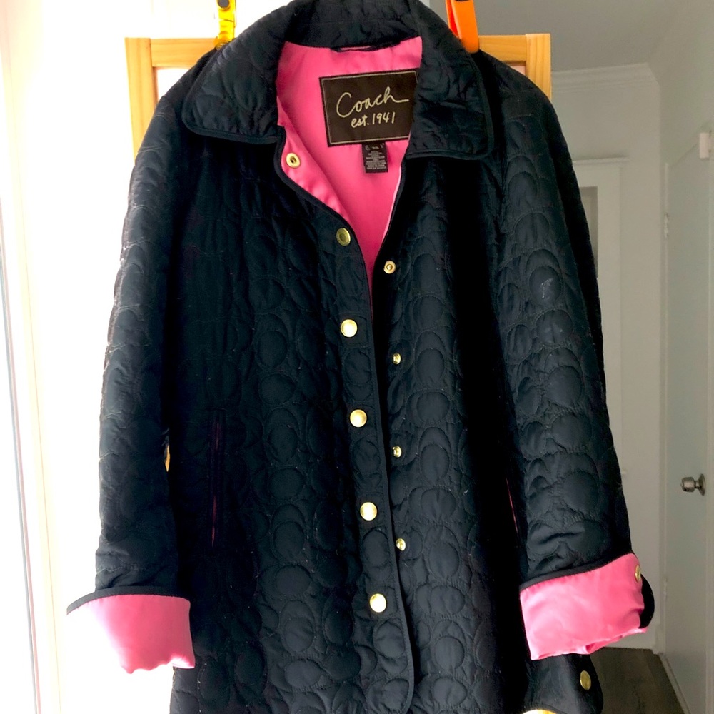 Coach women’s light weight jacket.